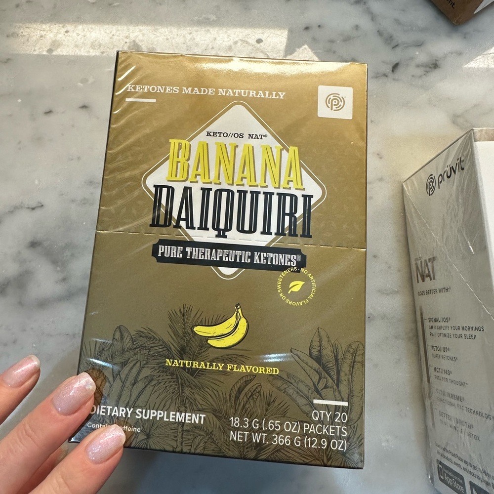 Banana daiquiri Pruvit ketones.